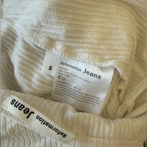 Reformation Ribbed Bodysuit - Picture 4 of 4